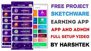 Earnings app swb files in Sketchware, Sketchware earnings app, Sketchware spin, refer and earn, task