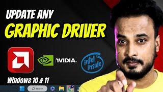 How to Update ANY Graphic Driver on Windows 10/11 (AMD, Intel, Nvidia) 2023