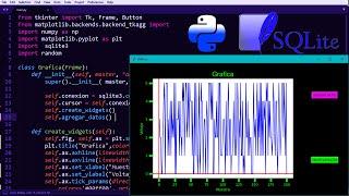 Cómo graficar datos  de SQLite3 en Python con Tkinter