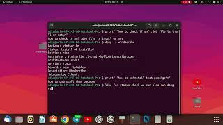 How To Uninstall .deb Package in Ubuntu || Linux Tutorial #3