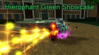 Hierophant Green Showcase (World of Stands)