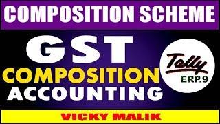 Composition Accounting in Tally ERP 9, Composition Scheme Under GST, GSTR 4 Under GST