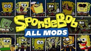 FNF SpongeBob: All Mods & all songs (11 mods — 55 songs) | Friday Night Funkin': SpongeBob