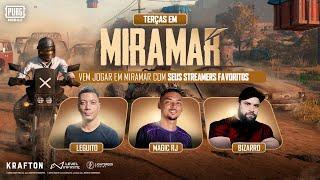 MIRAMAR VOLTOU? PUBG MOBILE GAMEPLAY FT MAGIC RJ E BIZARRO