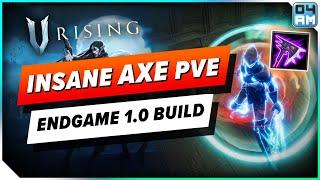 V Rising 1.0 IMMORTAL Axe Endgame PvE Build - High DMG, Speed & Survivability!