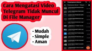 Cara Mengatasi Video Telegram Tidak Muncul Di File Manager