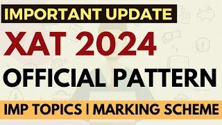XAT 2024 official pattern out: Major changes, Imp topics, Marking Scheme, XLRI cutoff, Apply or not?