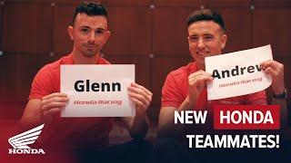 Honda Racing - Glenn & Andrew Irwin - Brothers & Teammates