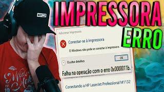 Como corrigir ERRO 0x0000011b Impressora Compartilhada - Windows 10