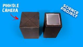 How to make pinhole camera for school project | How to make pinhole camera | Science Project