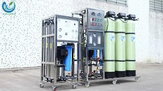 Ocpuritech - 250LPH Industrial Water Treatment RO, Convenient Installation