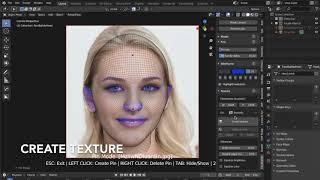 Blender2.8.1 : FaceBuilder Basic