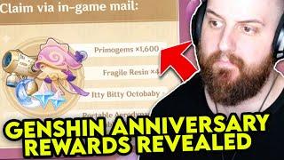 About The Genshin Impact Anniversary Rewards...