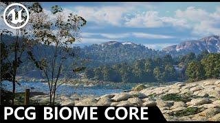 UE 5.4 | PCG Biome Core Plugin Tutorial