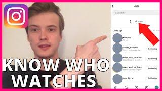 How To See Who Viewed My Instagram Video (EASY 2024)