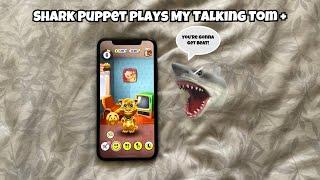 SB Movie: Shark Puppet plays My Talking Tom +!