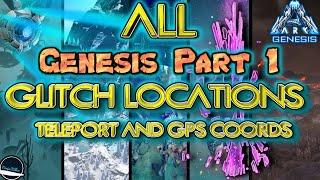 All 155 Genesis Part 1 Glitch Locations in Ark Survival Evolved Tutorial