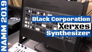 NAMM 2019: Black Corporation Xerxes Synthesizer Sound Demo - Elka Synthex Clone | SYNTH ANATOMY