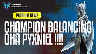 Champion Balancing kommt ! - Pyxniel ist dabei  - Ist sie dann endlich gut?