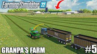 I Started THE SILAGE PRODUCTION on GRANPA'S $5,000,000 FARM | Farming Simulator 22