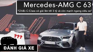 Trải nghiệm Mercedes-AMG C 63: Chiếc “Mẹc C” có giá tới 5 tỷ và mạnh ngang cả siêu xe! |XEHAY.VN|