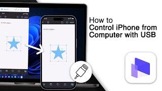 How to Control iPhone from Computer with USB! [2023]