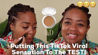 Chile, I Tried The NEW KVD Vegan Beauty Good Apple Skin-Perfecting Foundation Balm! | TikTok Viral!