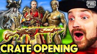 Triple Crate Opening in PUBG MOBILE  (Abyssal Captain, Eternal Champion, Phoenix Song MK-14)