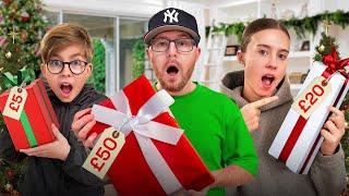 SECRET SANTA with MYSTERY BUDGETS! - THE3HALLS