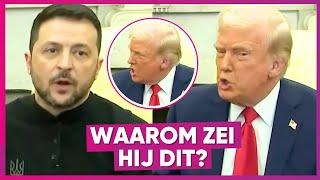 Trump roept iets onverwachts na de ruzie – Camera’s stonden nog aan!