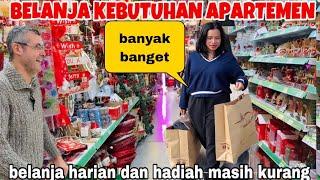 BELANJA PERLENGKAPAN APARTEMEN & KEBUTUHAN SEHARI2 SERTA HADIAH MASIH KURANG