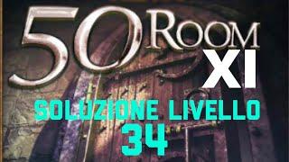 Soluzioni Room Escape 50 rooms 11 Walkthrough livello 34 level 34