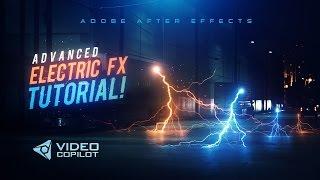 Advanced Electric FX Tutorial! 100% After Effects!