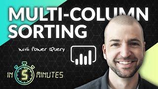 5 Minute Tip: Using Power Query to Sort Multiple Columns