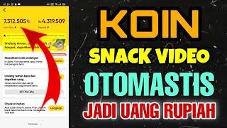 Koin Snack Video tidak bisa menjadi UANG secara Otomatis ini Solusinya