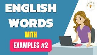 English Words With Examples | English Vocabulary Words with Meaning | Lesson 2 