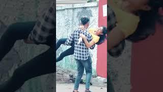 Romantic Rolling prank on strangers girls  ll Mr Harsh Shorts ll