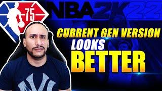 NBA 2K22 Current Gen LOOKS BETTER than Next Gen