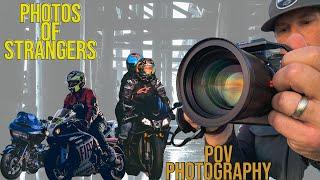 Point of View Photography Motorcycles and the beach (Ep. 2 -Taking photos of strangers)