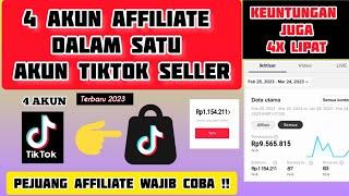 Cara membuat akun tiktok affilate lebih dari satu dalam satu akun tiktok seller shop