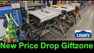 New Price Drop Gift Zone & Pro Sections @ Lowes