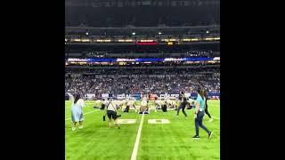 Indianapolis Colts Cheerleaders Pre Game Performance