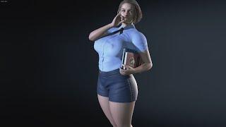 Nerd Queen Jill Valentine Mod - Resident Evil 3 Remake Full Playthrough RE3R