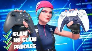 *UPDATED* BEST Pro Binds For Fortnite On Controller! (Playstation/Xbox, Non Claw, Paddles, Claw)