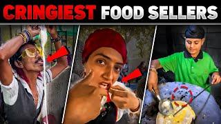 लोगों को पप्पू बनाकर लाखों कमाते है ये STREET FOOD Vendors | Cringiest Street Food Vendors Of India