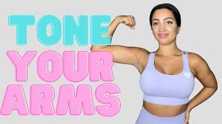 15 Mins to Toned Arms (follow along workout!)