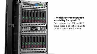 Tour the most powerful 2P server tower  | HPE ProLiant ML350 Gen10