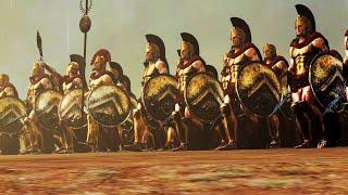 Спартанська битва | 1200 проти 10 000 Persian Immortals, епічна кінематографічна битва Total War