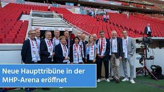 Neue Haupttribüne in der MHP-Arena eröffnet | STUGGI.TV