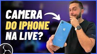 USAR CÂMERA DE IPHONE ANTIGO NA LIVE Vale a Pena em 2023? Teste Prático 1080p e 4K no OBS Studio